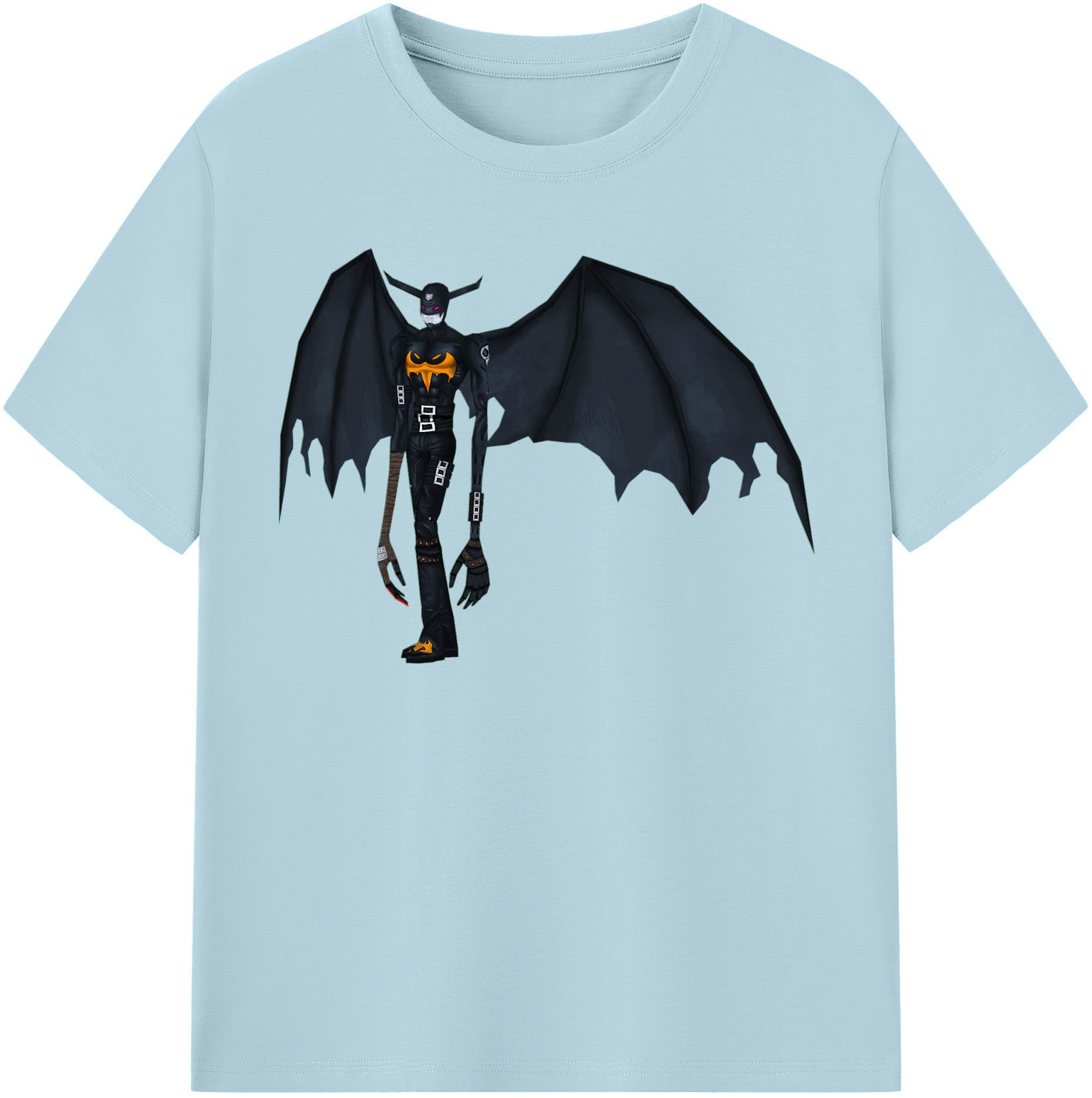 （画像用） Digimon デジタルモンスター/デジモン 綿100％半袖Tシャツ（フロントプリント）